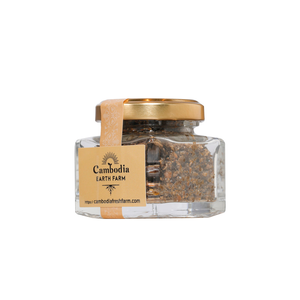 Kambodschanischer frischer Bio-Pfeffer, eingelegt (grob gemahlen), 30 g