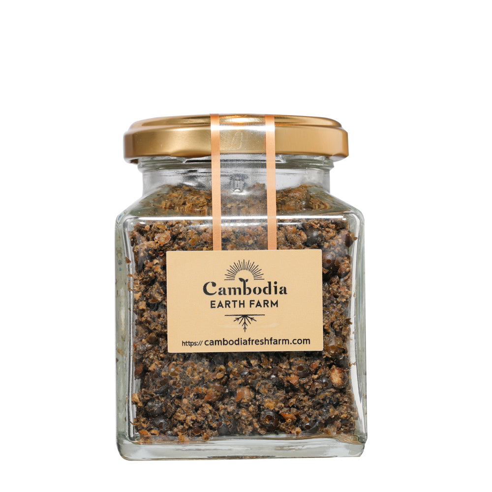 Kambodschanischer Bio-Frischpfeffer eingelegt (grob gemahlen) 100 g